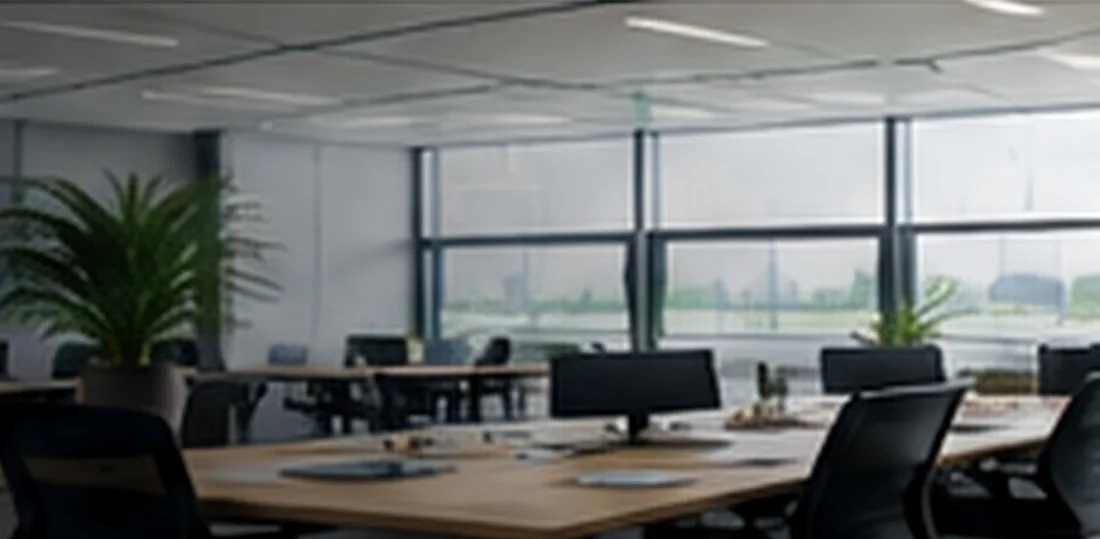 Professioneel kantoor met netwerk van CE-iT